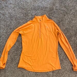 Nike Women's Orange Long Sleeve Top